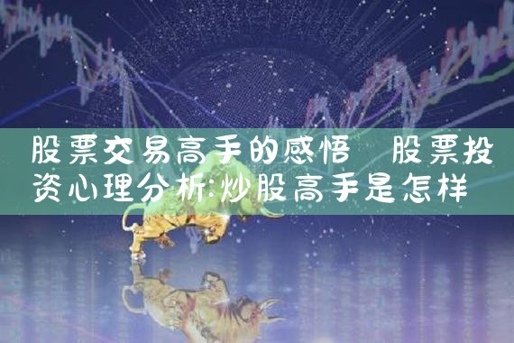 股票交易高手的感悟|小牛股